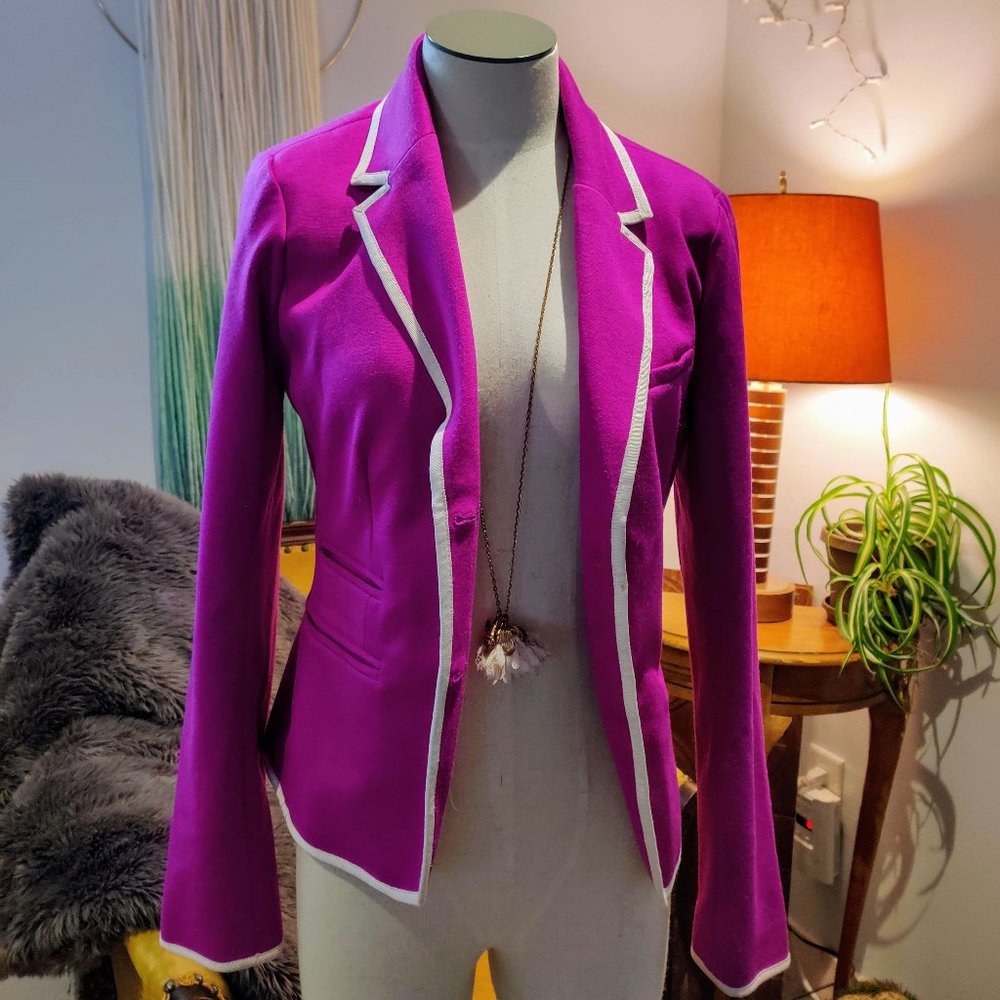 Gap Fuchsia Blazer Sz 2